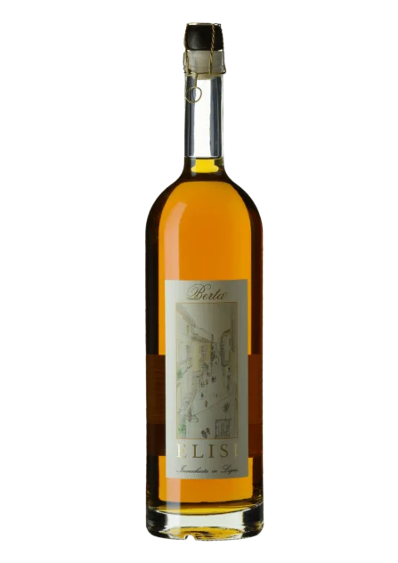 Eine Flasche Elisi, Grappa Invecchiata in Legno