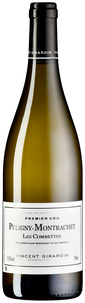 Eine Weinflasche Puligny Montrachet «Les Combettes» von Vincent Girardin