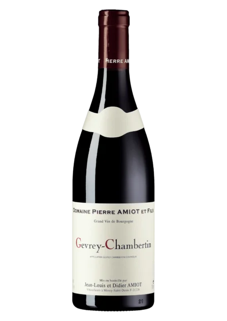 Eine Weinflasche Gevrey-Chambertin AOC Côte des Nuits