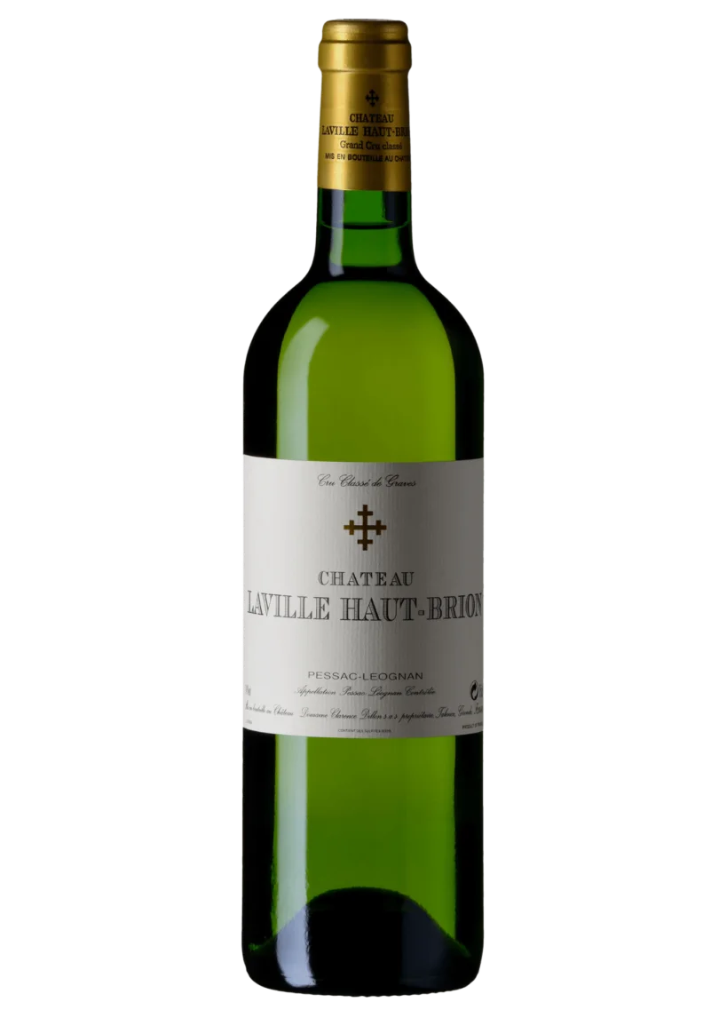 Weinflasche des Chateau Laville Haut Brion, AOC, Graves blanc