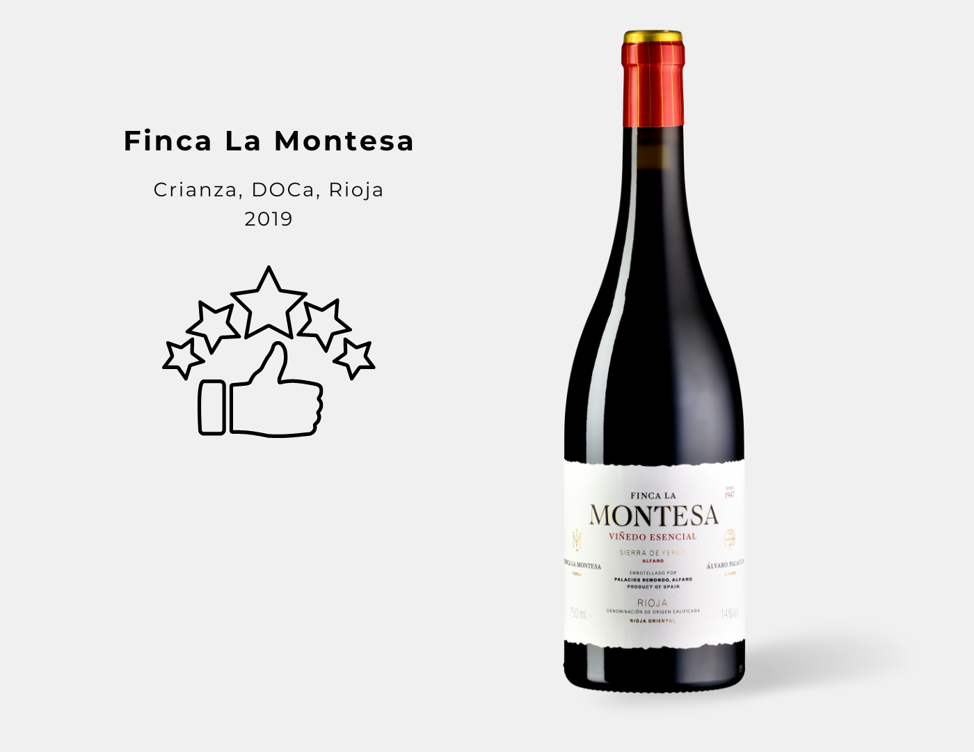 Gute Bewertung für Finca La Montesa 2019