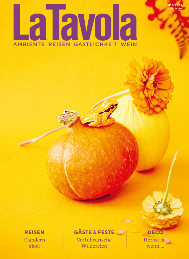 Titelbild des Magazins La Tavola - September 2023