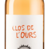 Eine Weinflasche des Rosé L'Accent von Clos de l'Ours
